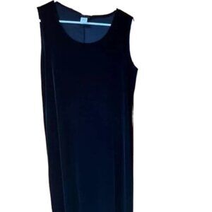 Holiday Wear Velvet XL sleeveless Black dress t Korica  New York